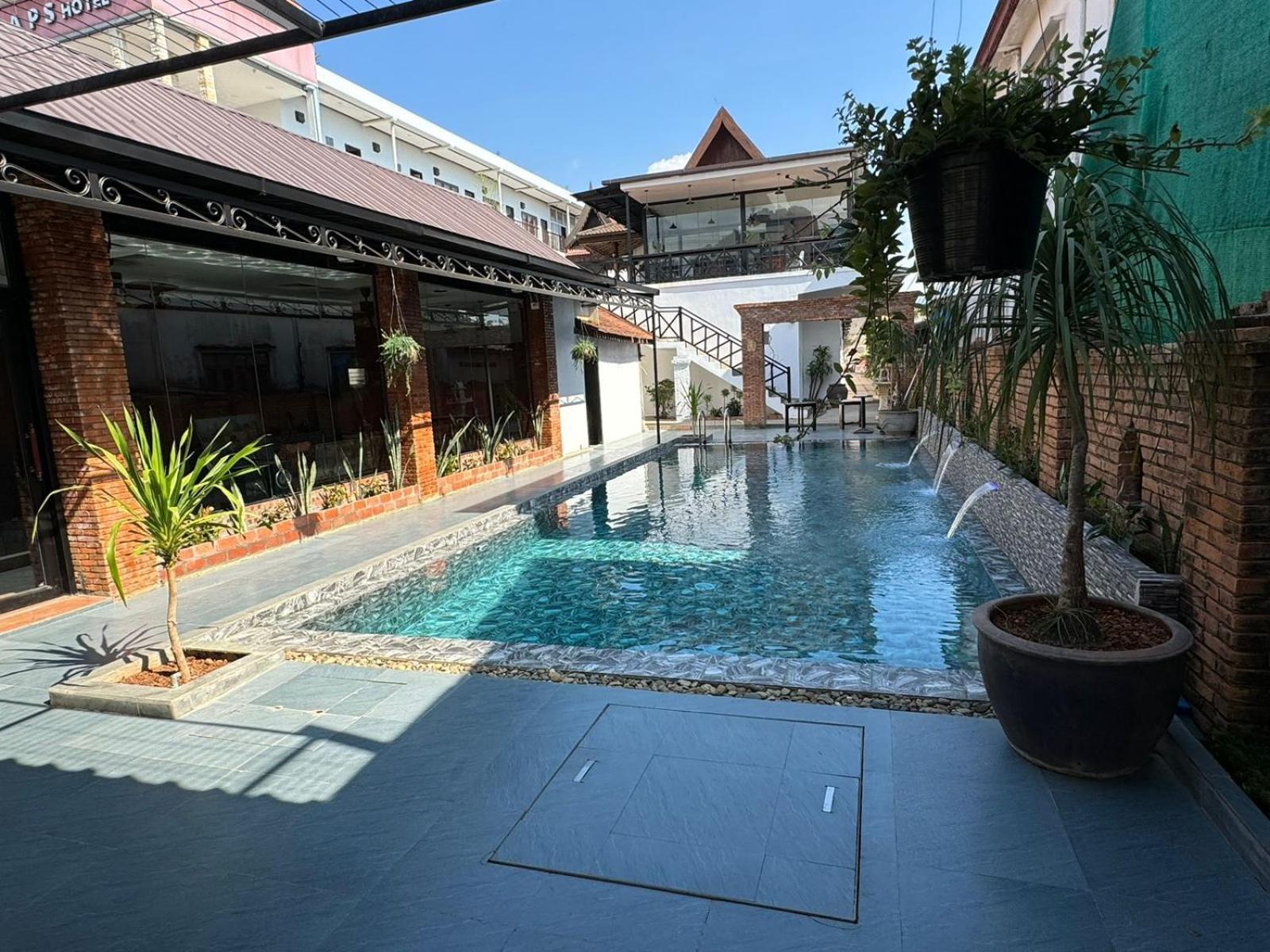 Win Hotel Vang Vieng Buitenkant foto