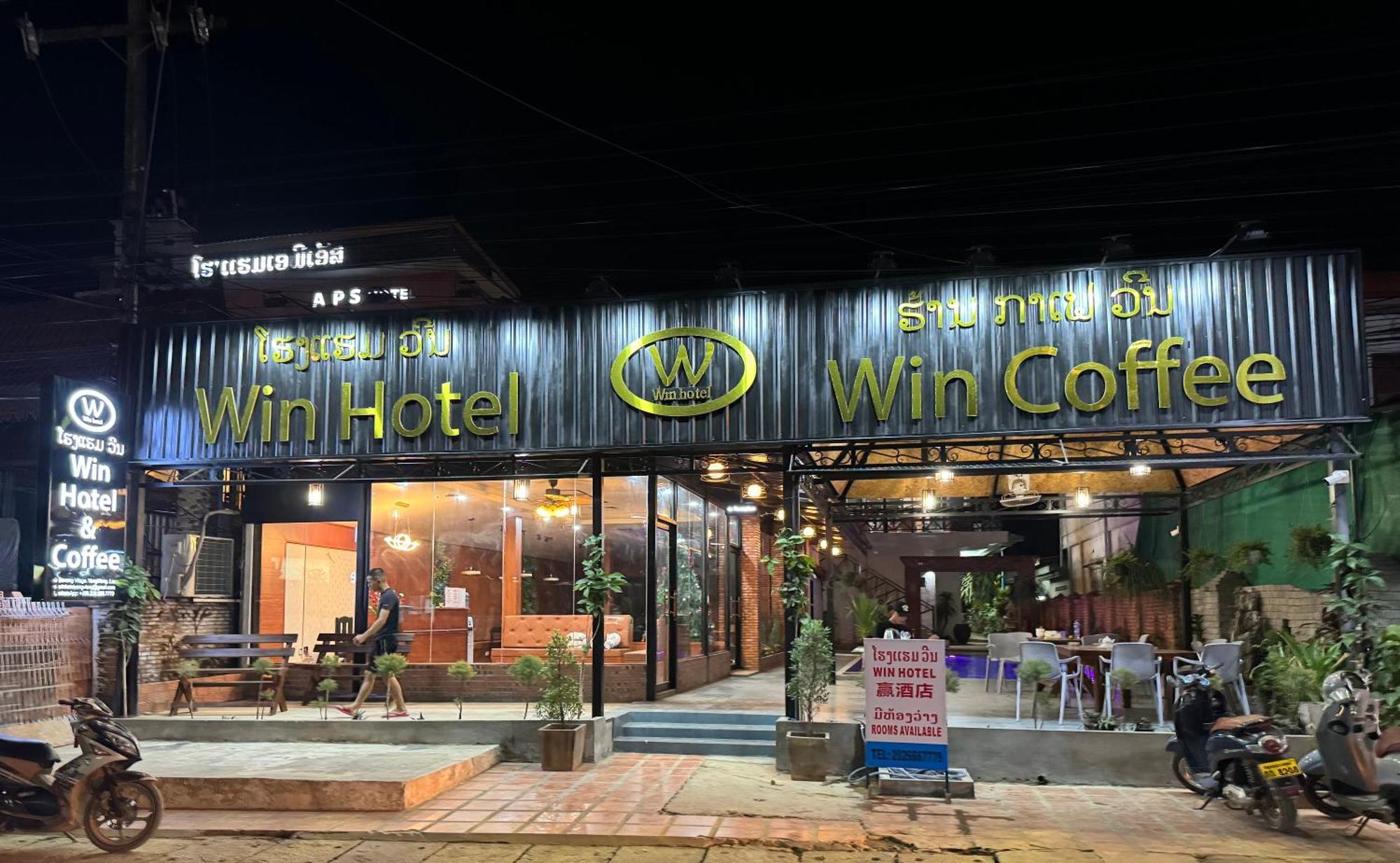 Win Hotel Vang Vieng Buitenkant foto